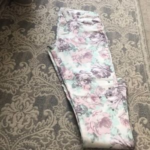 Floral Jeans